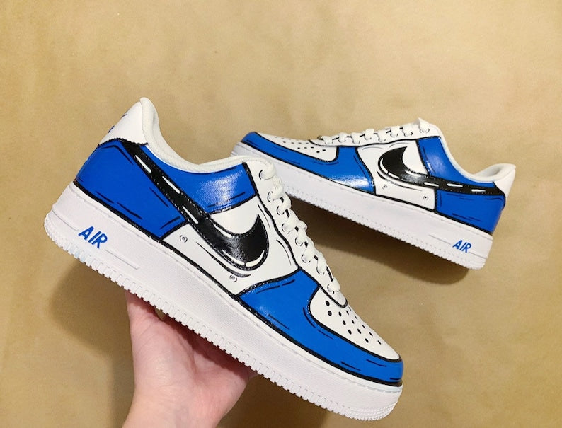Cartoon Custom Air Force 1