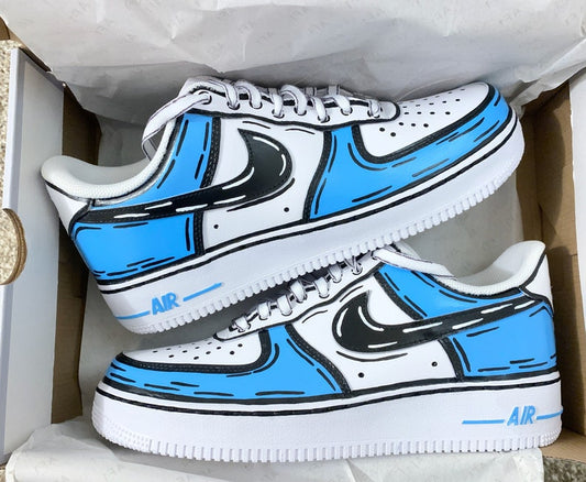 Cartoon Custom Air Force 1